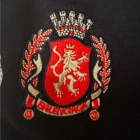 Balenciaga Soccer Black Sweatpants